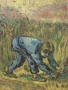 Reaper with Sickle (nn04), Vincent Van Gogh